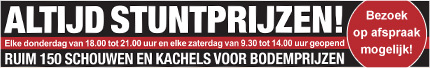 Altijd stuntprijzen